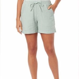Briggs Ladies' Linen Blend Pull-On Short size medium